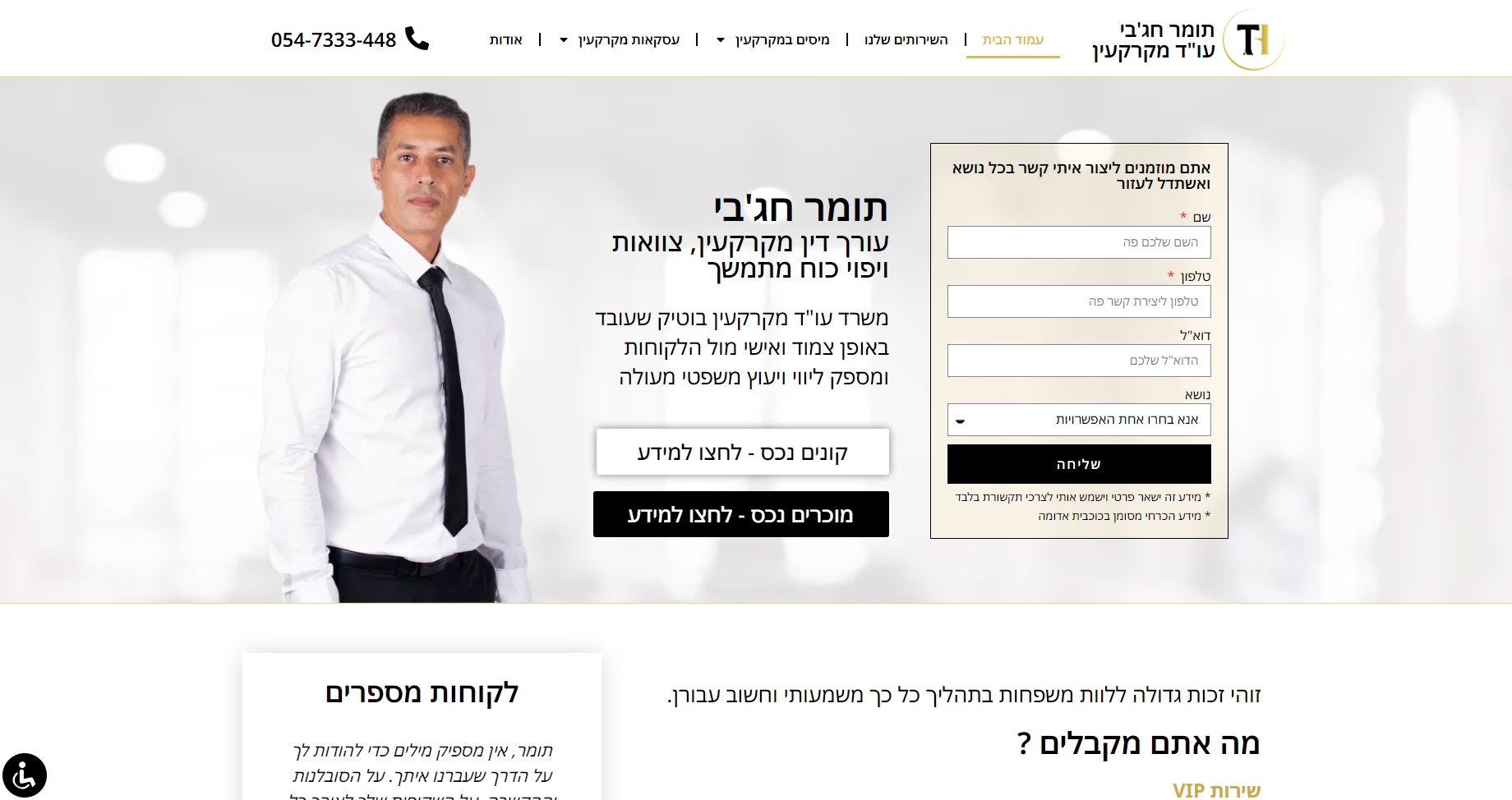 tomer law site
